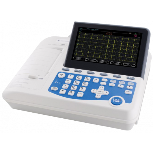 Electrocardiographe ECG Spengler Cardiomate 3 (3 pistes) avec